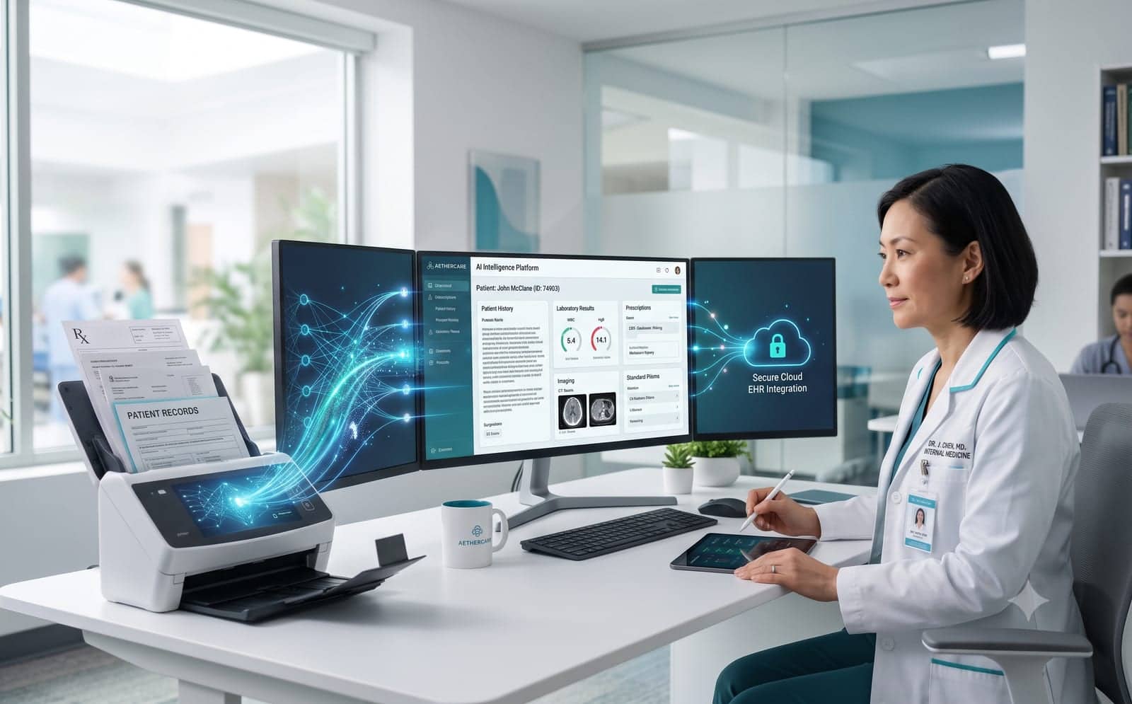 Hospital Document Intelligence — Healthcare case study